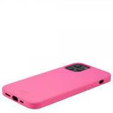 holdit iPhone 12/iPhone 12 Pro Deksel Silikon Bright Pink