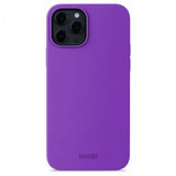 holdit iPhone 12/iPhone 12 Pro Deksel Silikon Bright Purple