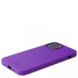 holdit iPhone 12/iPhone 12 Pro Deksel Silikon Bright Purple