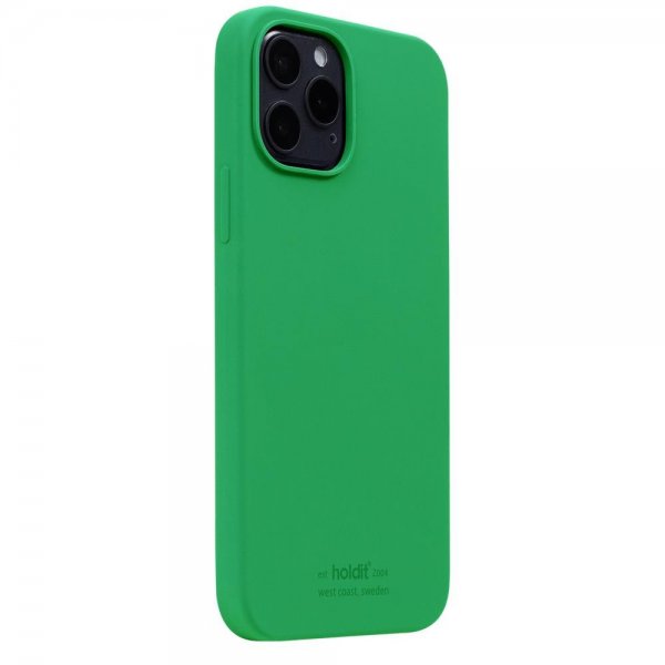 holdit iPhone 12/iPhone 12 Pro Deksel Silikon Grass Green