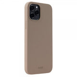 holdit iPhone 12/iPhone 12 Pro Deksel Silikon Mocha Brown