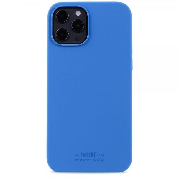 holdit iPhone 12/iPhone 12 Pro Deksel Silikon Sky Blue
