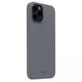 holdit iPhone 12/iPhone 12 Pro Deksel Silikon Space Gray