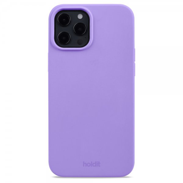 holdit iPhone 12/iPhone 12 Pro Deksel Silikon Violet