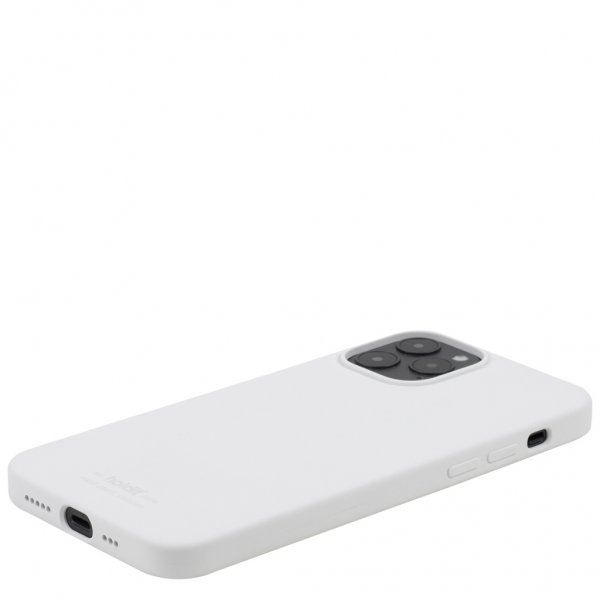 holdit iPhone 12/iPhone 12 Pro Deksel Silikon Hvit