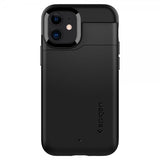 Spigen iPhone 12/iPhone 12 Pro Deksel Slim Armor CS Svart