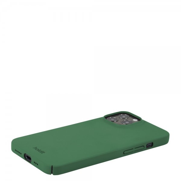 holdit iPhone 12/iPhone 12 Pro Deksel Slim Case Forest Green