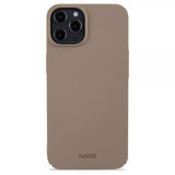 holdit iPhone 12/iPhone 12 Pro Deksel Slim Case Mocha Brown