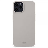holdit iPhone 12/iPhone 12 Pro Deksel Slim Case Taupe