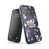 Adidas iPhone 12/iPhone 12 Pro Deksel Snap Case Graphic AOP Collegiate Navy/Active Purple