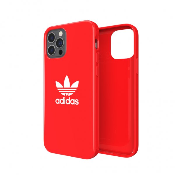Adidas iPhone 12/iPhone 12 Pro Deksel Snap Case Trefoil Scarlet