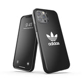 Adidas iPhone 12/iPhone 12 Pro Deksel Snap Case Trefoil Svart