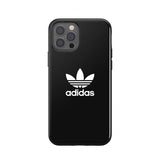 Adidas iPhone 12/iPhone 12 Pro Deksel Snap Case Trefoil Svart