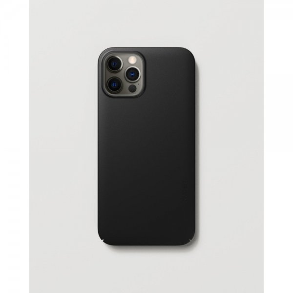 Nudient iPhone 12/iPhone 12 Pro Deksel Thin Case MagSafe Ink Black