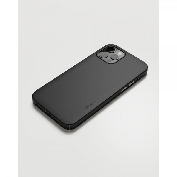 Nudient iPhone 12/iPhone 12 Pro Deksel Thin Case MagSafe Ink Black