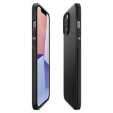Spigen iPhone 12/iPhone 12 Pro Deksel Thin Fit Svart