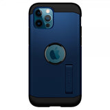 Spigen iPhone 12/iPhone 12 Pro Deksel Tough Armor Navy Blue
