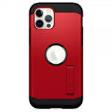 Spigen iPhone 12/iPhone 12 Pro Deksel Tough Armor Rød
