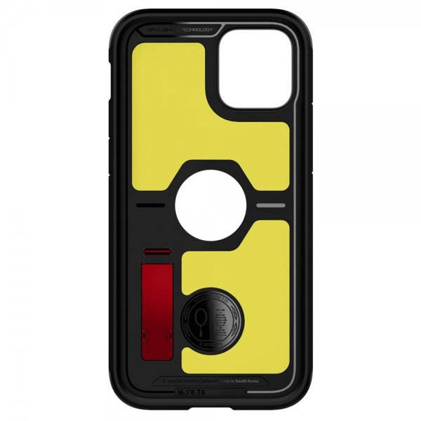 Spigen iPhone 12/iPhone 12 Pro Deksel Tough Armor Rød