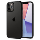 Spigen iPhone 12/iPhone 12 Pro Deksel Ultra Hybrid Matte Black