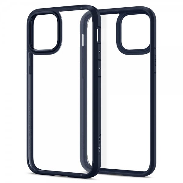 Spigen iPhone 12/iPhone 12 Pro Deksel Ultra Hybrid Navy Blue