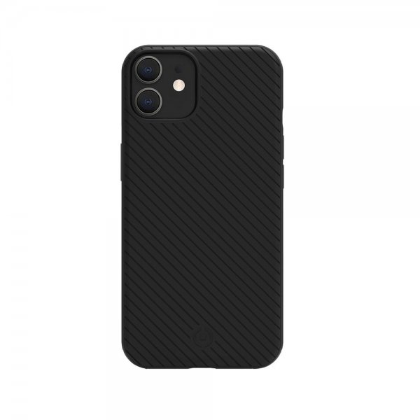 Celly iPhone 12/iPhone 12 Pro Deksel ULTRAMAG Svart