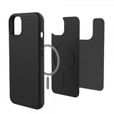Celly iPhone 12/iPhone 12 Pro Deksel ULTRAMAG Svart