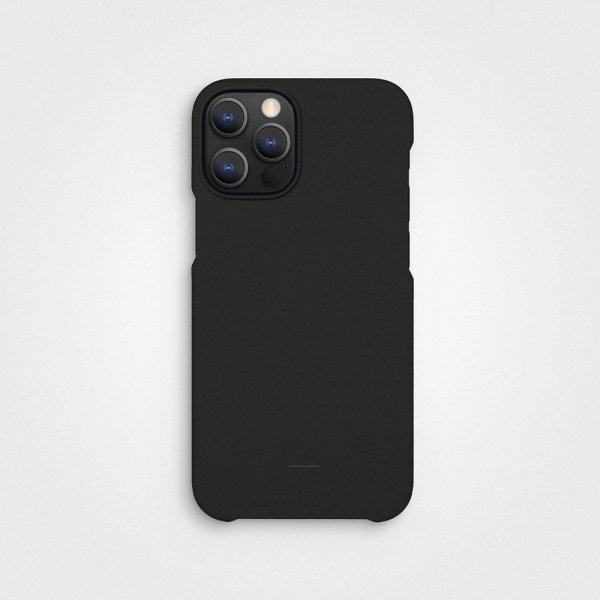 agood company iPhone 12/iPhone 12 Pro Deksel Plantebasert Charcoal Black