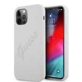 Guess iPhone 12/iPhone 12 Pro Deksel Vintage Silicone Cream