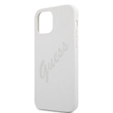 Guess iPhone 12/iPhone 12 Pro Deksel Vintage Silicone Cream