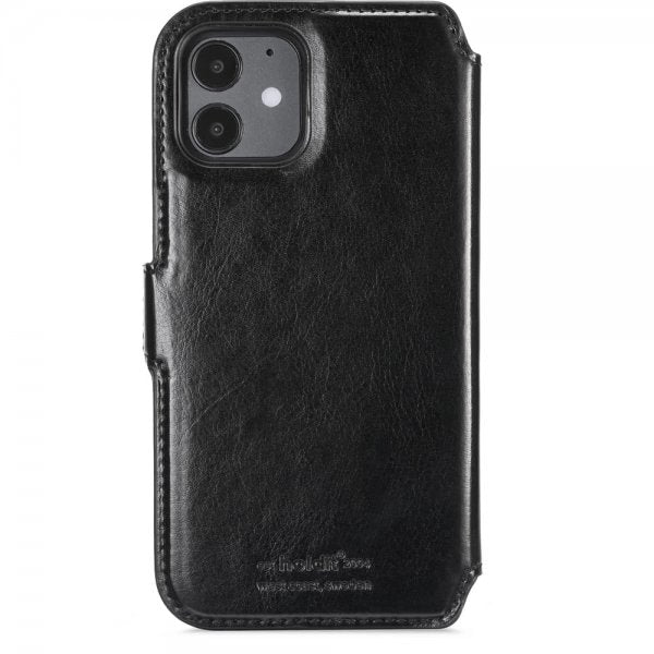 holdit iPhone 12/iPhone 12 Pro Etui Berlin Löstagbart Deksel Svart