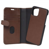 Buffalo iPhone 12/iPhone 12 Pro Etui Buffalo Löstagbart Deksel Brun