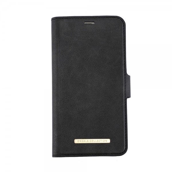 Onsala iPhone 12/iPhone 12 Pro Etui Fashion Edition Löstagbart Deksel Midnight Black