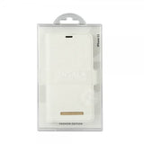 Onsala iPhone 12/iPhone 12 Pro Etui Fashion Edition Löstagbart Deksel Saffiano White