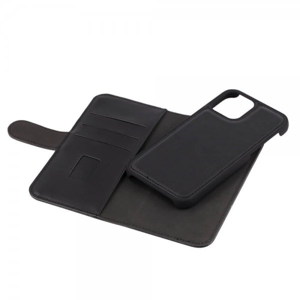Gear iPhone 12/iPhone 12 Pro Etui Löstagbart Deksel Svart