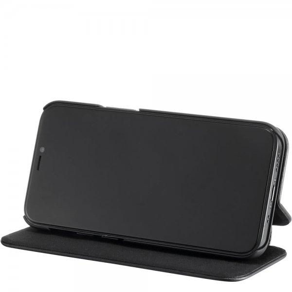 holdit iPhone 12/iPhone 12 Pro Etui SlimFlip Wallet Svart