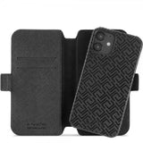 holdit iPhone 12/iPhone 12 Pro Etui Stockholm Löstagbart Deksel Celia Svart