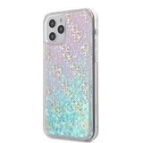 Guess iPhone 12/iPhone 12 Pro Deksel Liquid Glitter Iridescent