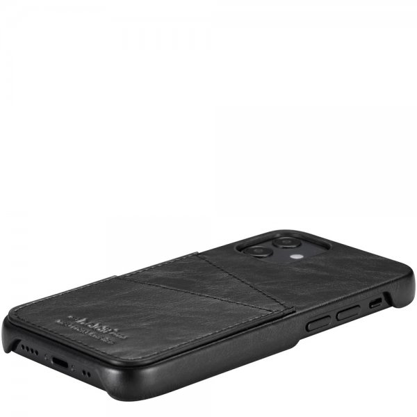 holdit iPhone 12/iPhone 12 Pro Deksel med Kortlomme Svart