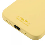 holdit iPhone 12/iPhone 12 Pro Deksel Silikon Gul
