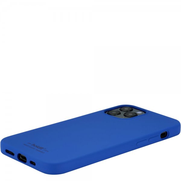 holdit iPhone 12/iPhone 12 Pro Deksel Silikon Royal Blue