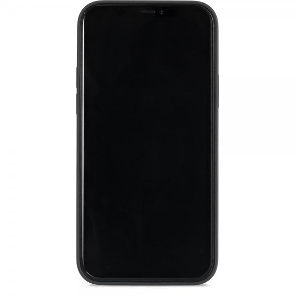 holdit iPhone 12/iPhone 12 Pro Deksel Silikon Svart