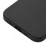 holdit iPhone 12/iPhone 12 Pro Deksel Silikon Svart