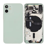 iPhone 12 Mini Bakside Komplett Med Smådeler - Grønn