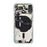 iPhone 12 Mini Bakside Komplett Med Smådeler - Grønn