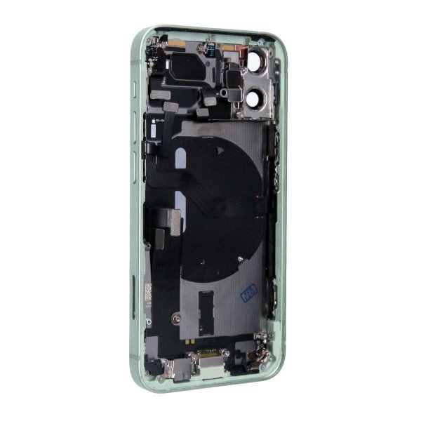 iPhone 12 Mini bakside med komplett ramme - grønn