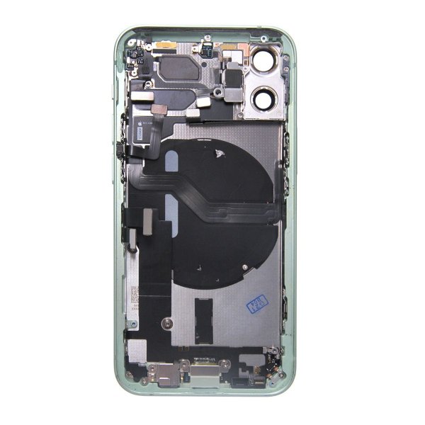 iPhone 12 Mini bakside med komplett ramme - grønn