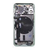 iPhone 12 Mini bakside med komplett ramme - grønn