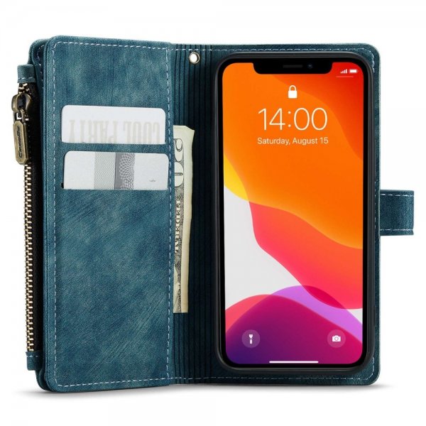 CaseMe iPhone 12 Mini Etui C30 Series Blå