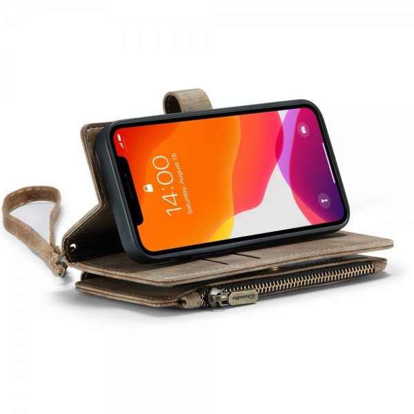 CaseMe iPhone 12 Mini Etui C30 Series Brun